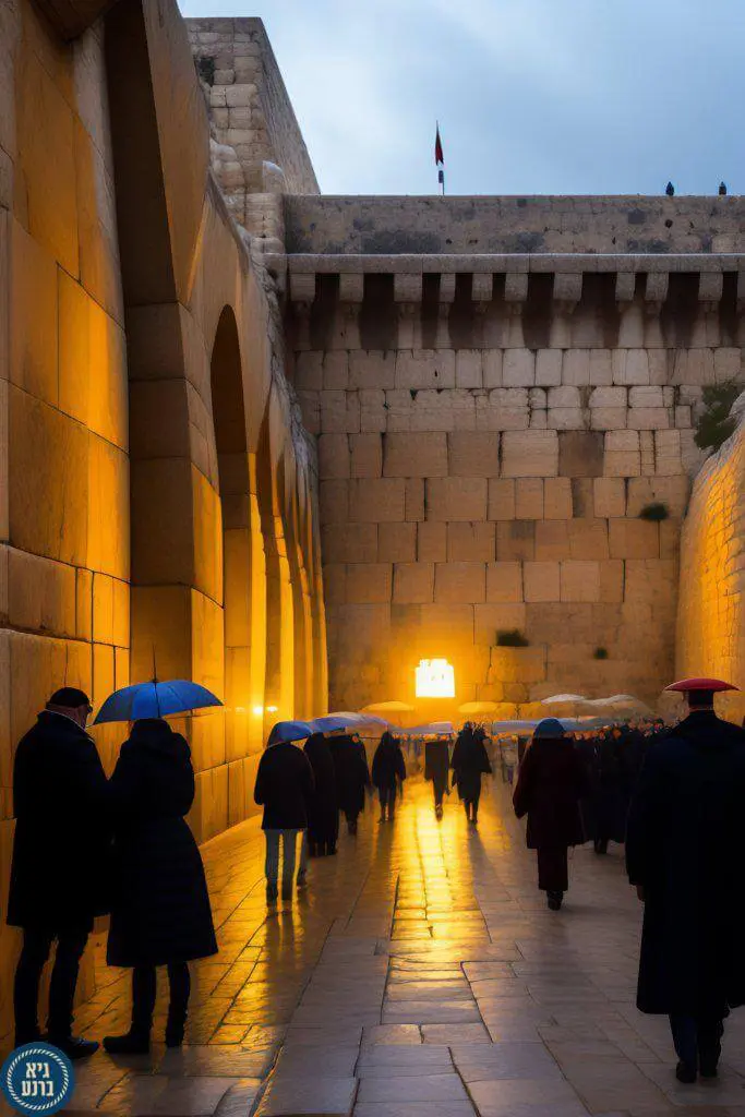 ירושלים ביום גשום